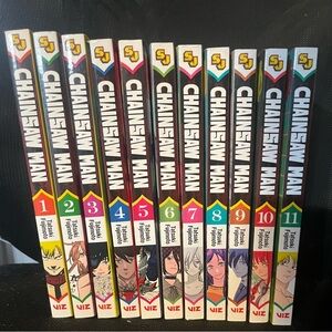 Chainsaw Man Manga Volumes 1-11 Set